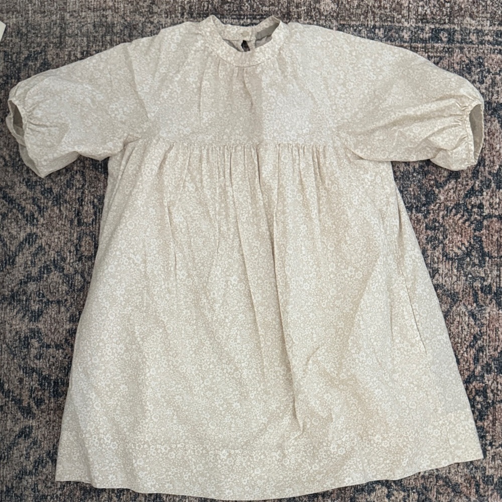 Everlane Cream Mini Dress